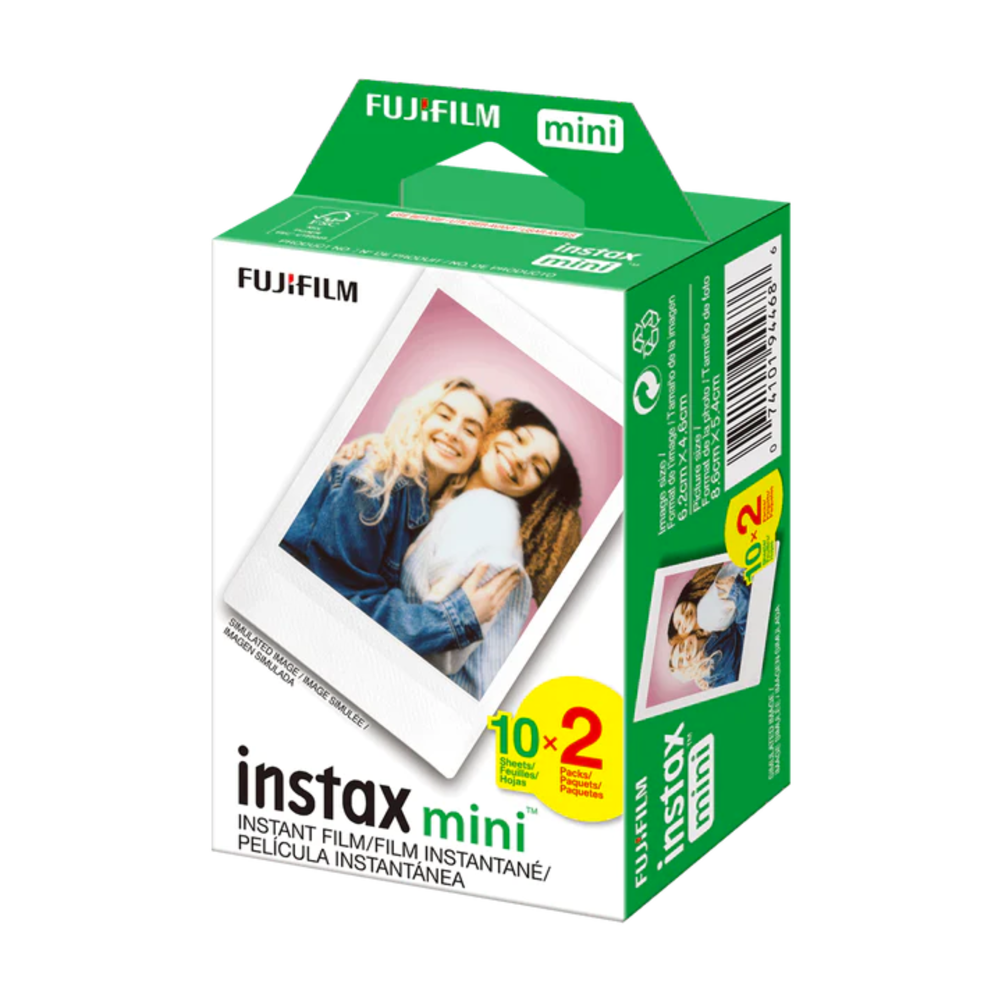 Instax Mini Instant Film, 2 x 10 ark (20 billeder)